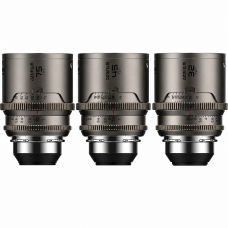 DZOFilm Arcana Anamorphic Prime 3-Lens Kit (ARRI PL, Titanium)